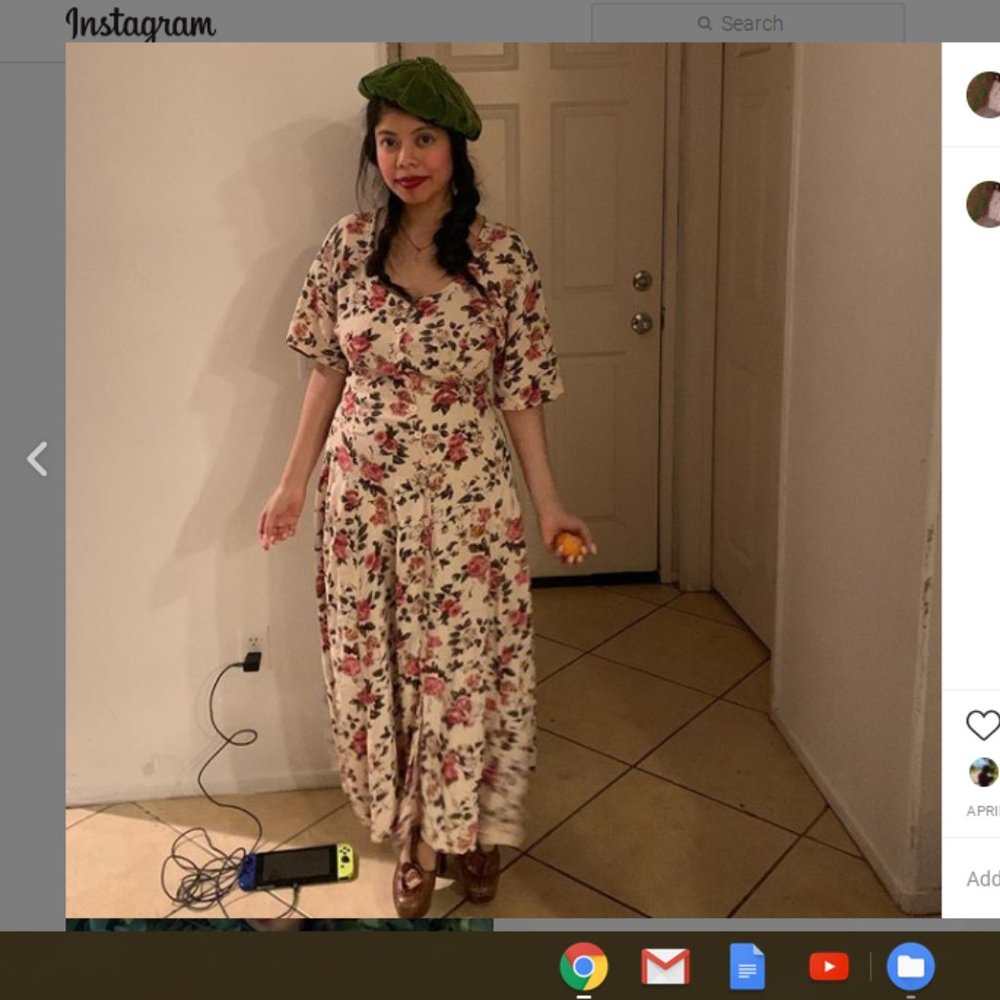 Vintage Prairie Dress - Picture 2 of 3